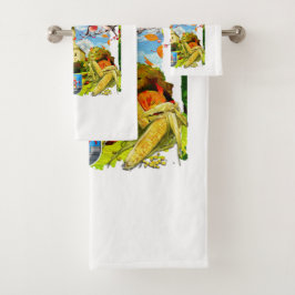 Conjunto De Toalhas Beli Manastir