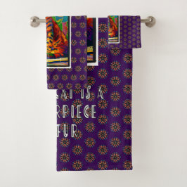 Conjunto De Toalhas Bengala Art