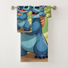 Conjunto De Toalhas Beste Freunde fürs Leben – Lilo & Stitch