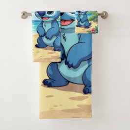 Conjunto De Toalhas Beste Freunde fürs Leben – Lilo & Stitch