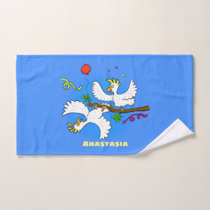 Conjunto De Toalhas Bicatuta de pássaros engraçados