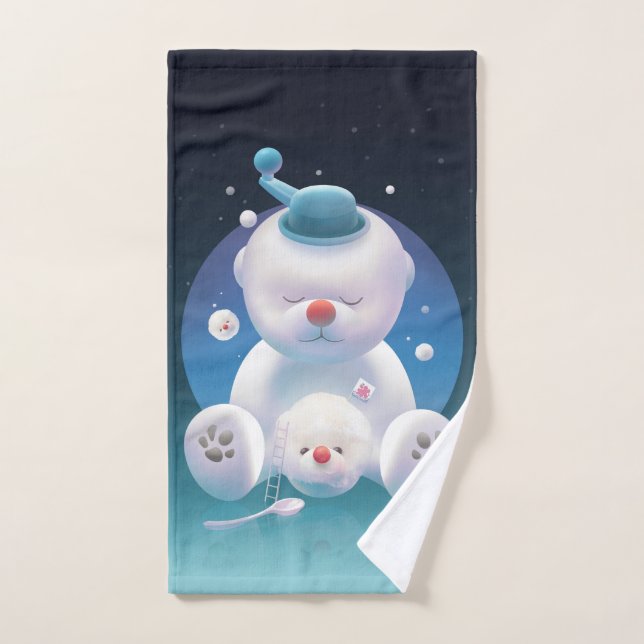 Conjunto De Toalhas Bichon Ice Shaver Dreamland (Toalha de mão)