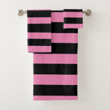 Black and Pink Stripes