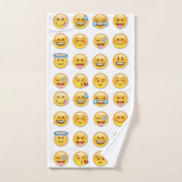Conjunto De Toalhas bloco dos emojis