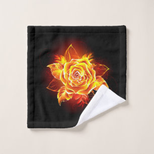 Conjunto De Toalhas Blooming Fire Rosa