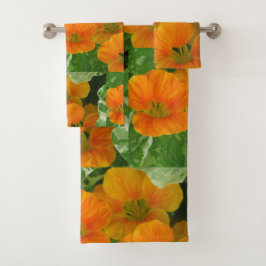 Conjunto De Toalhas Blossomas animados de Nasturtium