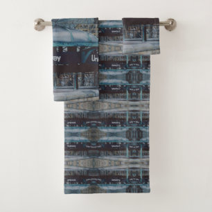 Conjunto De Toalhas Blues Subterrâneos