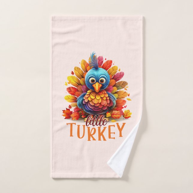 Conjunto De Toalhas Boa Ação de Graças à Turquia (Toalha de mão)