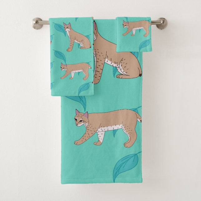 Conjunto De Toalhas Bobcats (Insitu)