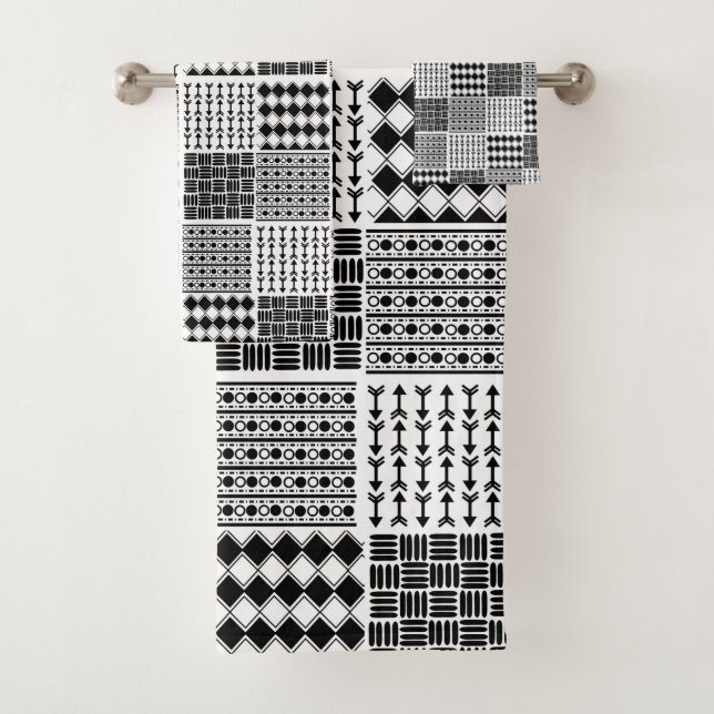 Conjunto De Toalhas Boho Quilt (Insitu)