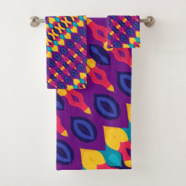 Conjunto De Toalhas Bold Boho