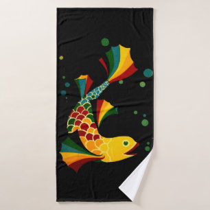 Conjunto De Toalhas bolhas coloridas "n