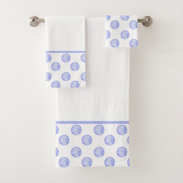 Conjunto De Toalhas Bolinhas (Insitu)