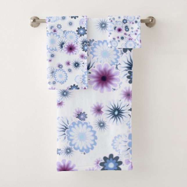 Conjunto De Toalhas bomba floral 4 (Insitu)