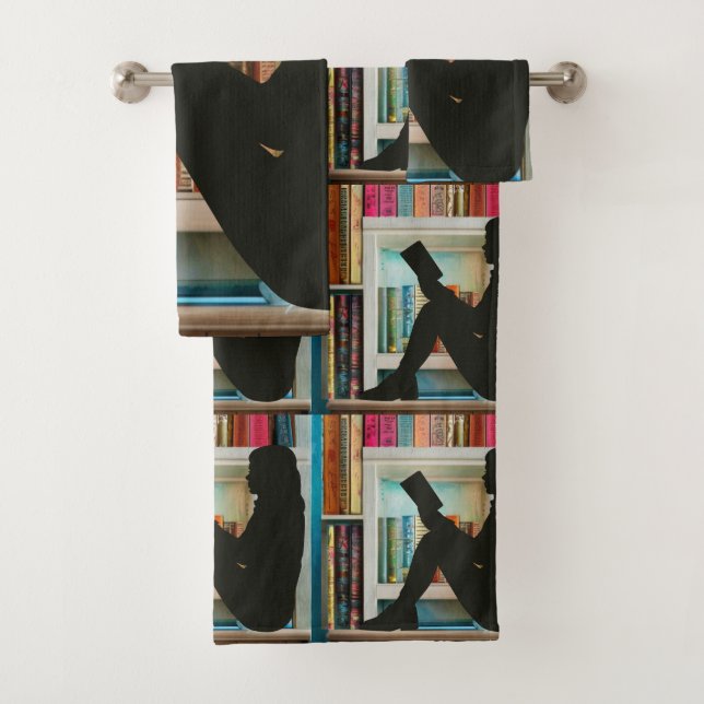 Conjunto De Toalhas Book Lover (Insitu)