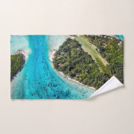 Conjunto De Toalhas Bora Bora - Caminho Para O Oceano