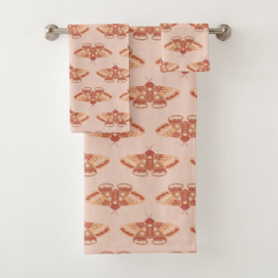 Conjunto De Toalhas Borboleta Aquecida Motif - Estética de Boho Suave