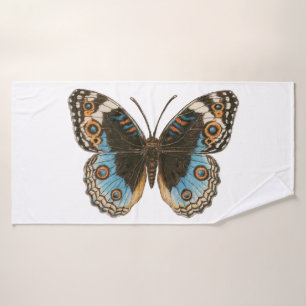 Conjunto De Toalhas Borboleta Azul Pansy