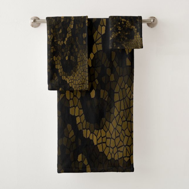 Conjunto De Toalhas Borboleta De Vidro Olivada (Insitu)