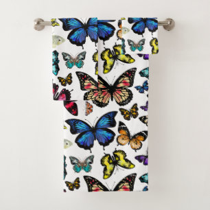 Conjunto De Toalhas Borboletas