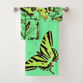 Conjunto De Toalhas Borboletas Francesas