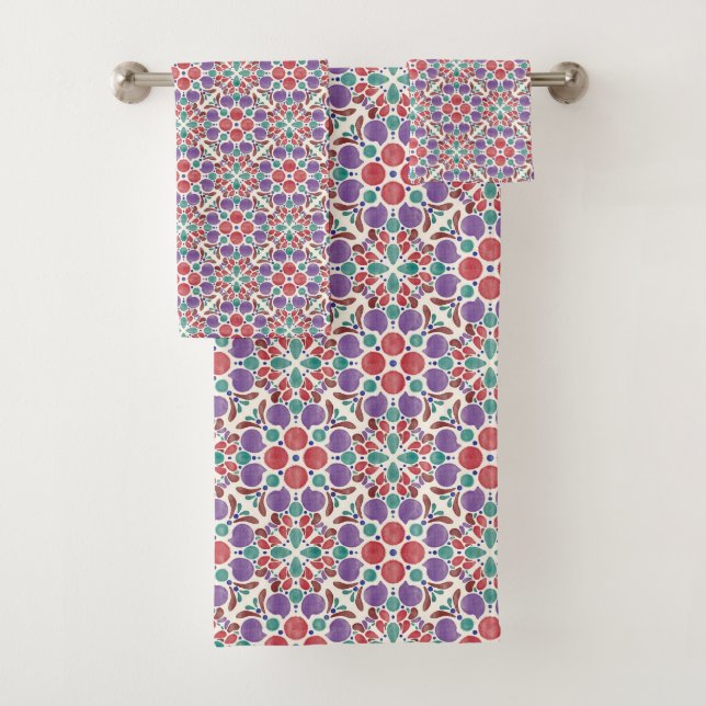 Conjunto De Toalhas Botanical Pop - Harvest (Insitu)