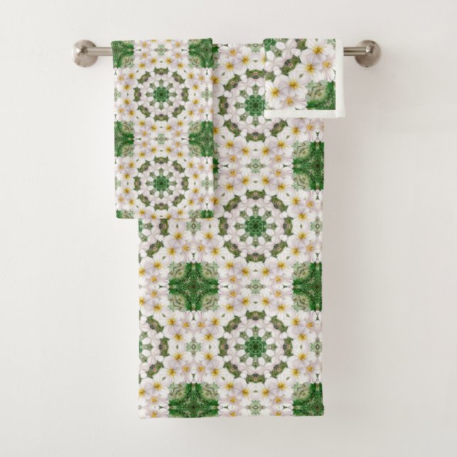 Conjunto De Toalhas Botânico Boho (Insitu)
