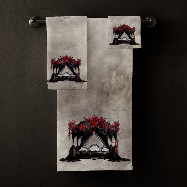 Conjunto De Toalhas Boudoir | Canopy Scarf Old Victoran Poster Bed (Criador carregado)