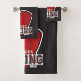 Conjunto De Toalhas Boxer Boxer Boxer Glove Prize Fighter