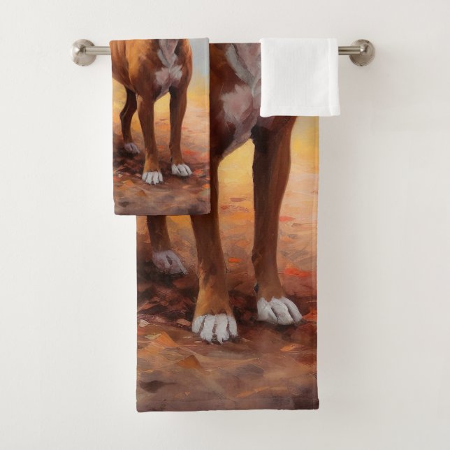 Conjunto De Toalhas Boxin no outono Folhas Cair Inspire (Insitu)