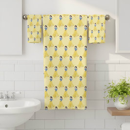 Conjunto De Toalhas Branca de Neve