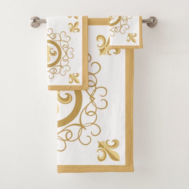 Conjunto De Toalhas Branco francês (Insitu)