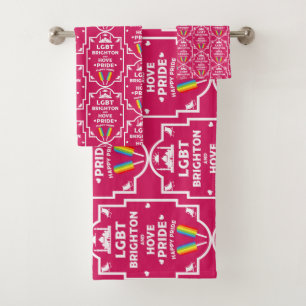 Conjunto De Toalhas Brighton Orgulho gay