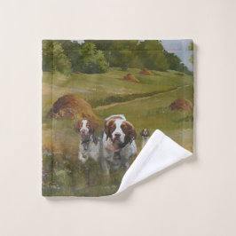 Conjunto De Toalhas Brittany Spaniel