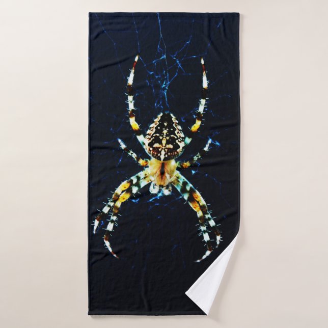 Conjunto De Toalhas Btcnm de aranha do jardim europeu (Toalha de Banho)