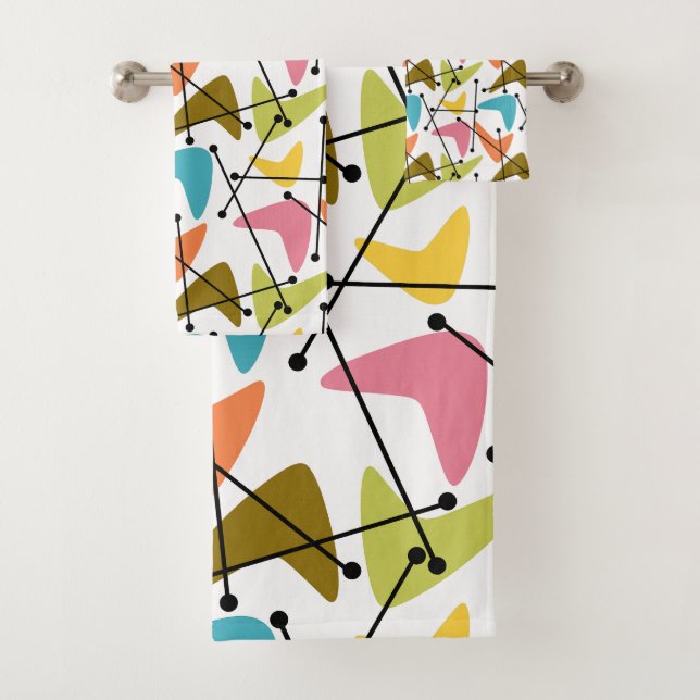 Conjunto De Toalhas Bumerangue (Insitu)