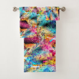 Conjunto De Toalhas Buquê primavera - Penas da Flor Edelweiss