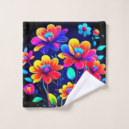 Conjunto De Toalhas Buquê vívido