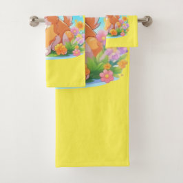 Conjunto De Toalhas Cachorro Cachorro