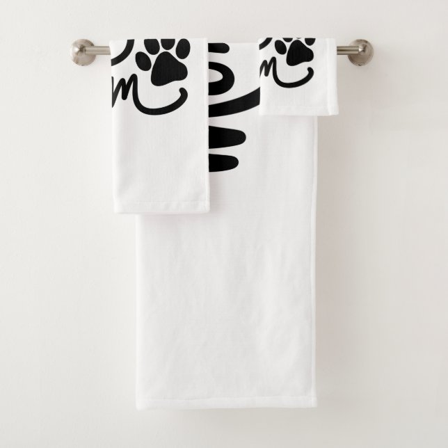 Conjunto De Toalhas Cachorro Engraçado Mãe (Insitu)