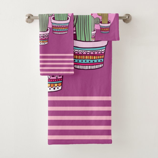 Conjunto De Toalhas cacto fofo (Insitu)