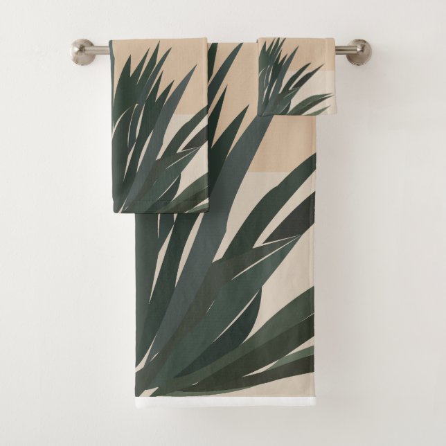 Conjunto De Toalhas Cactus Cactos Sucultos (Insitu)