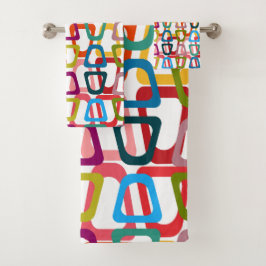 Conjunto De Toalhas Cadeia, Cadeia, Cadeia