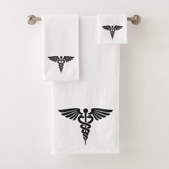Conjunto De Toalhas Caduco Médico Branco (Insitu)