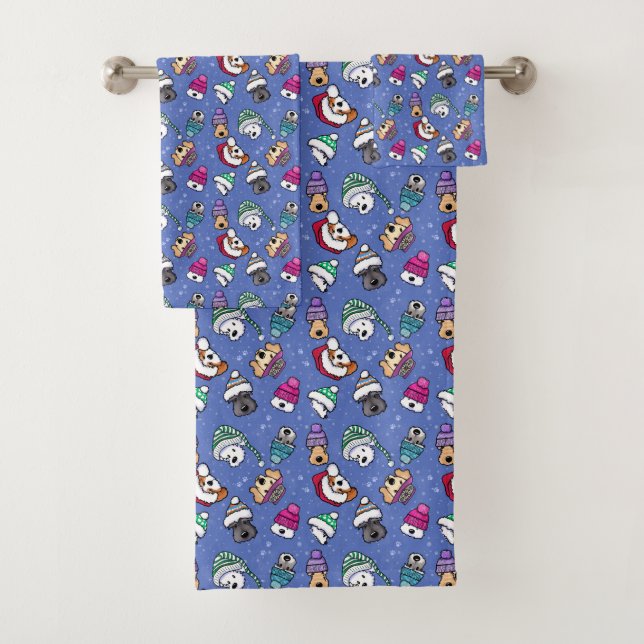 Conjunto De Toalhas Cães de Inverno (Insitu)