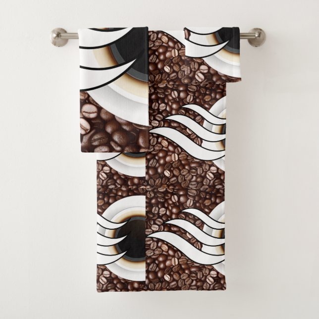 Conjunto De Toalhas Café Amor (Insitu)