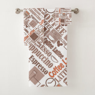Conjunto De Toalhas Café favorito
