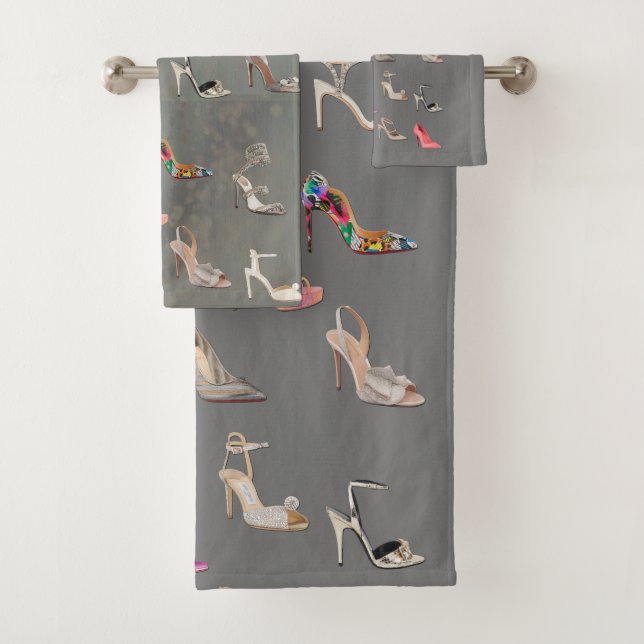 Conjunto De Toalhas Calçados de moda para  de salto alto (Insitu)