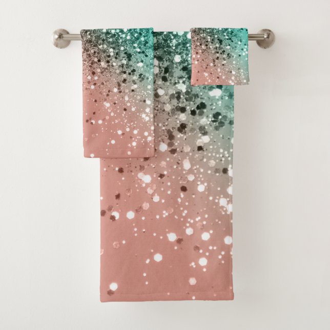 Conjunto De Toalhas Cali Summer Vibes Lady Glitter #4 (Insitu)