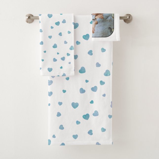 Conjunto De Toalhas Calligraphy Custom Photo Birthday For  Niece (Insitu)